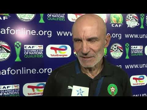 تصريح لودوفيك باطيلي، مدرب المنتخب الوطني المغربي لأقل من 20 سنة، عقب الفوز على المنتخب المصري